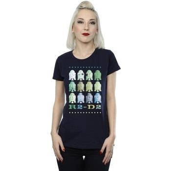 T-shirt Disney Green R2-D2