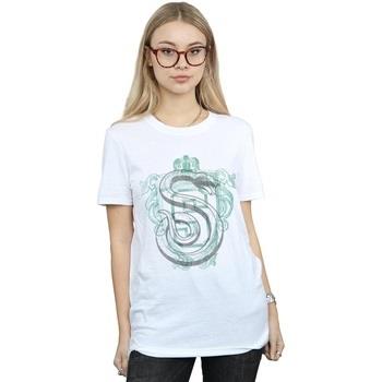 T-shirt Harry Potter Slytherin Serpent Crest