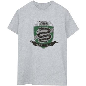 T-shirt Harry Potter Slytherin Chest Badge