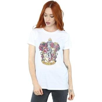 T-shirt Harry Potter Gryffindor Distressed Crest