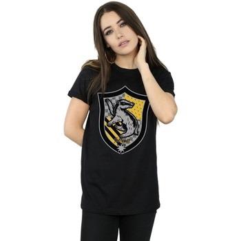 T-shirt Harry Potter Hufflepuff Crest Flat