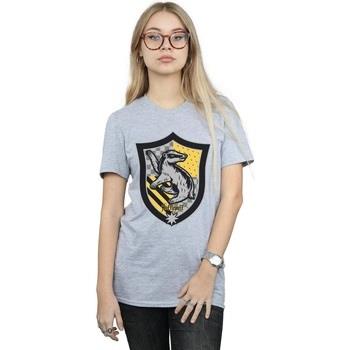 T-shirt Harry Potter Hufflepuff Crest Flat