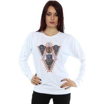 Sweat-shirt Marvel Black Panther Tribal Heads