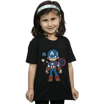 T-shirt enfant Marvel Captain America Sketch