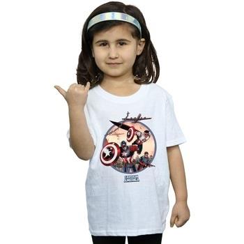 T-shirt enfant Marvel In Battle