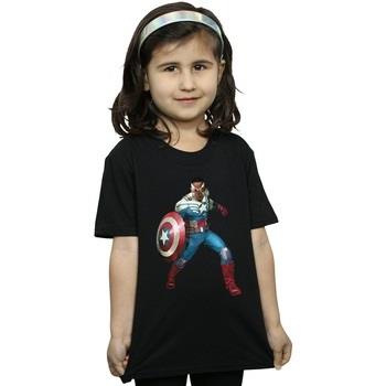 T-shirt enfant Marvel Falcon Is Captain America