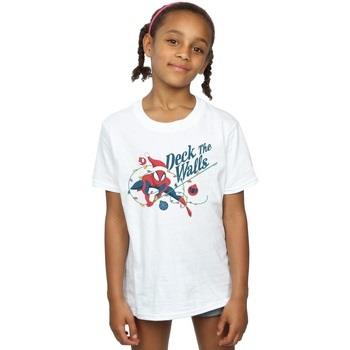 T-shirt enfant Marvel Spider-Man Deck The Walls