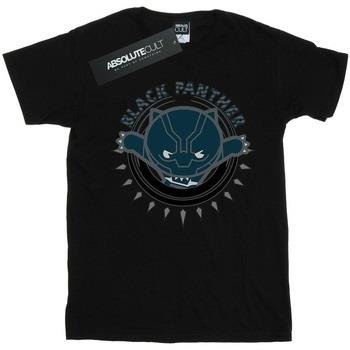 T-shirt Marvel Kawaii Black Panther Pounce