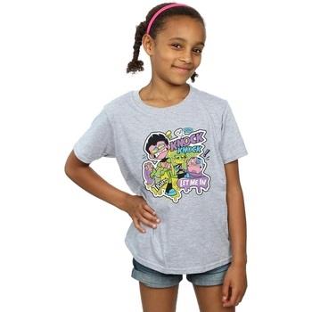 T-shirt enfant Dc Comics Teen Titans Go Knock Knock