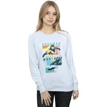 Sweat-shirt Dc Comics Aquaman Character Tiles