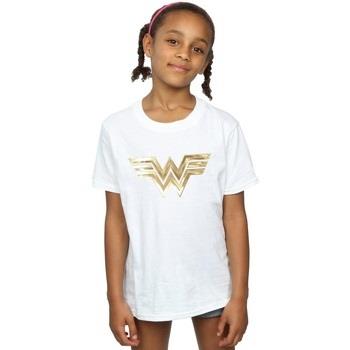 T-shirt enfant Dc Comics Wonder Woman 84 Gold Emblem