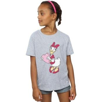 T-shirt enfant Disney Daisy Duck Love Heart