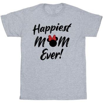 T-shirt enfant Disney Minnie Mouse Happiest Mom Ever