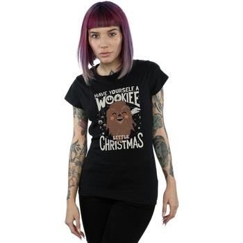 T-shirt Disney Wookiee Little