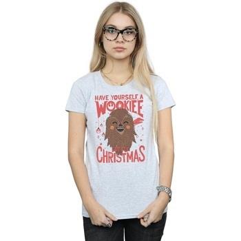 T-shirt Disney Wookiee Little