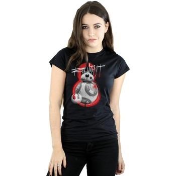 T-shirt Disney The Last Jedi Roll With It