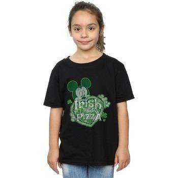 T-shirt enfant Disney Mickey Mouse Shamrock Pizza