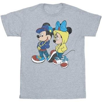 T-shirt enfant Disney Mickey And Minnie Mouse Pose