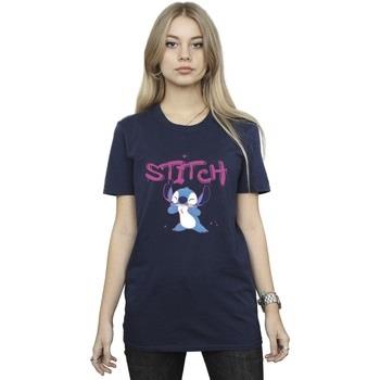T-shirt Disney Lilo And Stitch Graffiti