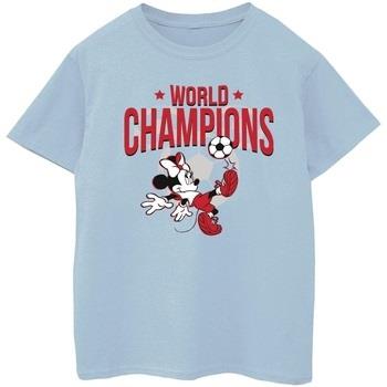 T-shirt enfant Disney Minnie Mouse World Champions