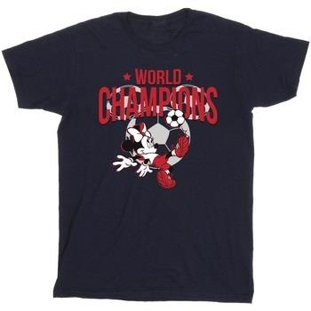 T-shirt enfant Disney Minnie Mouse World Champions