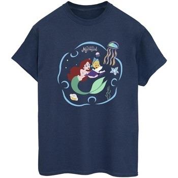 T-shirt Disney The Little Mermaid Reading A Book