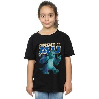 T-shirt enfant Disney Monsters University Property Of MU Sulley