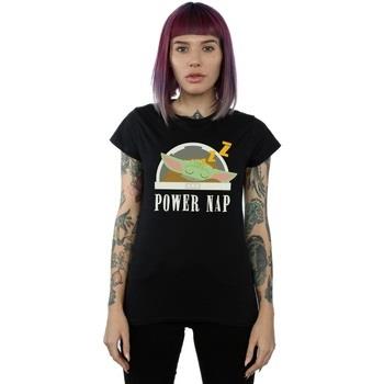 T-shirt Disney The Mandalorian Power Nap Child