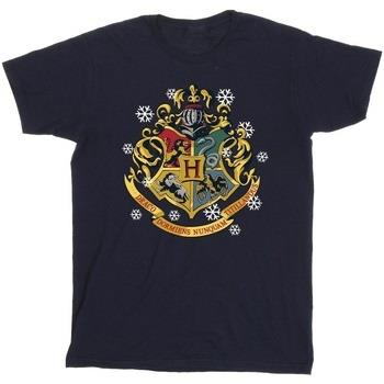 T-shirt Harry Potter Christmas Crest
