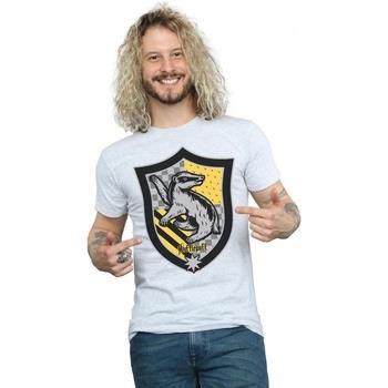 T-shirt Harry Potter Hufflepuff Crest Flat