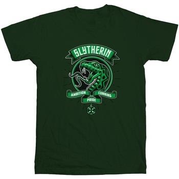 T-shirt Harry Potter Slytherin Toon Crest