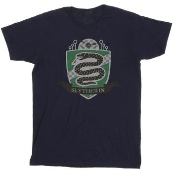 T-shirt Harry Potter Slytherin Chest Badge