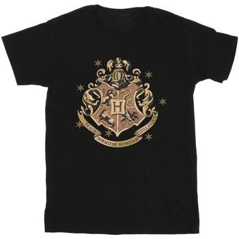 T-shirt Harry Potter Gold Hogwart Crest