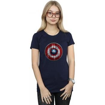 T-shirt Marvel Captain America Wooden Shield