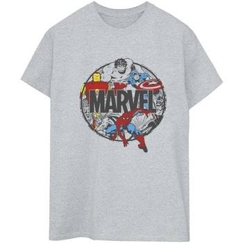 T-shirt Marvel Character Circle