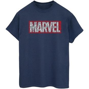 T-shirt Marvel Comics Hearts Logo