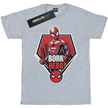 T-shirt enfant Marvel Spider-Man Born Hero