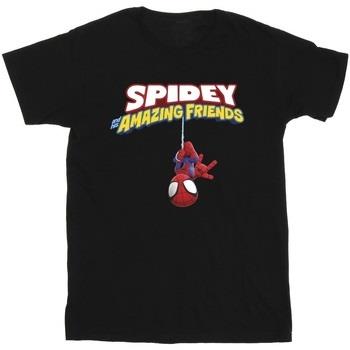 T-shirt enfant Marvel Hanging Upside Down