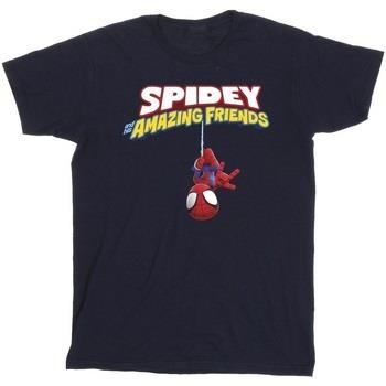 T-shirt enfant Marvel Spider-Man Hanging Upside Down