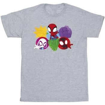 T-shirt enfant Marvel Spidey And His Amazing Friends Faces