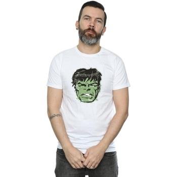 T-shirt Marvel Incredible Hulk Distressed Face