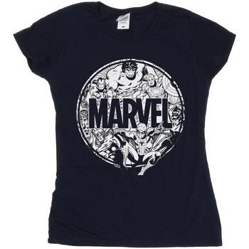 T-shirt Marvel Logo Character Infill