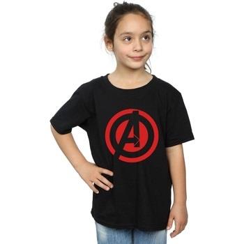T-shirt enfant Marvel Avenegers Assemble Solid A Logo