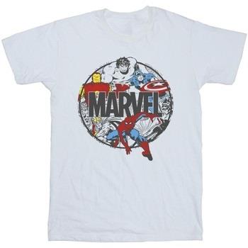 T-shirt Marvel Character Circle