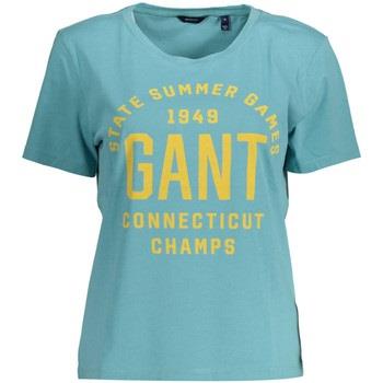 T-shirt Gant T SHIRT BLUE OS