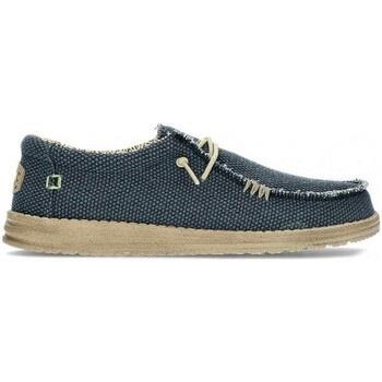 Chaussures Dude ZAPATOS WALLABEE WALLY BRAIDED AZUL
