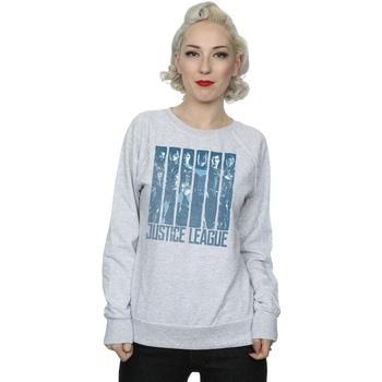 Sweat-shirt Dc Comics Justice League Movie Double Indigo