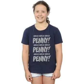T-shirt enfant The Big Bang Theory Sheldon Knock Knock Penny