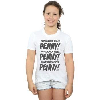 T-shirt enfant The Big Bang Theory Sheldon Knock Knock Penny