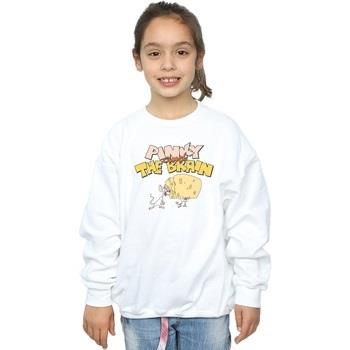 Sweat-shirt enfant Animaniacs Pinky And The Brain Cheese Head